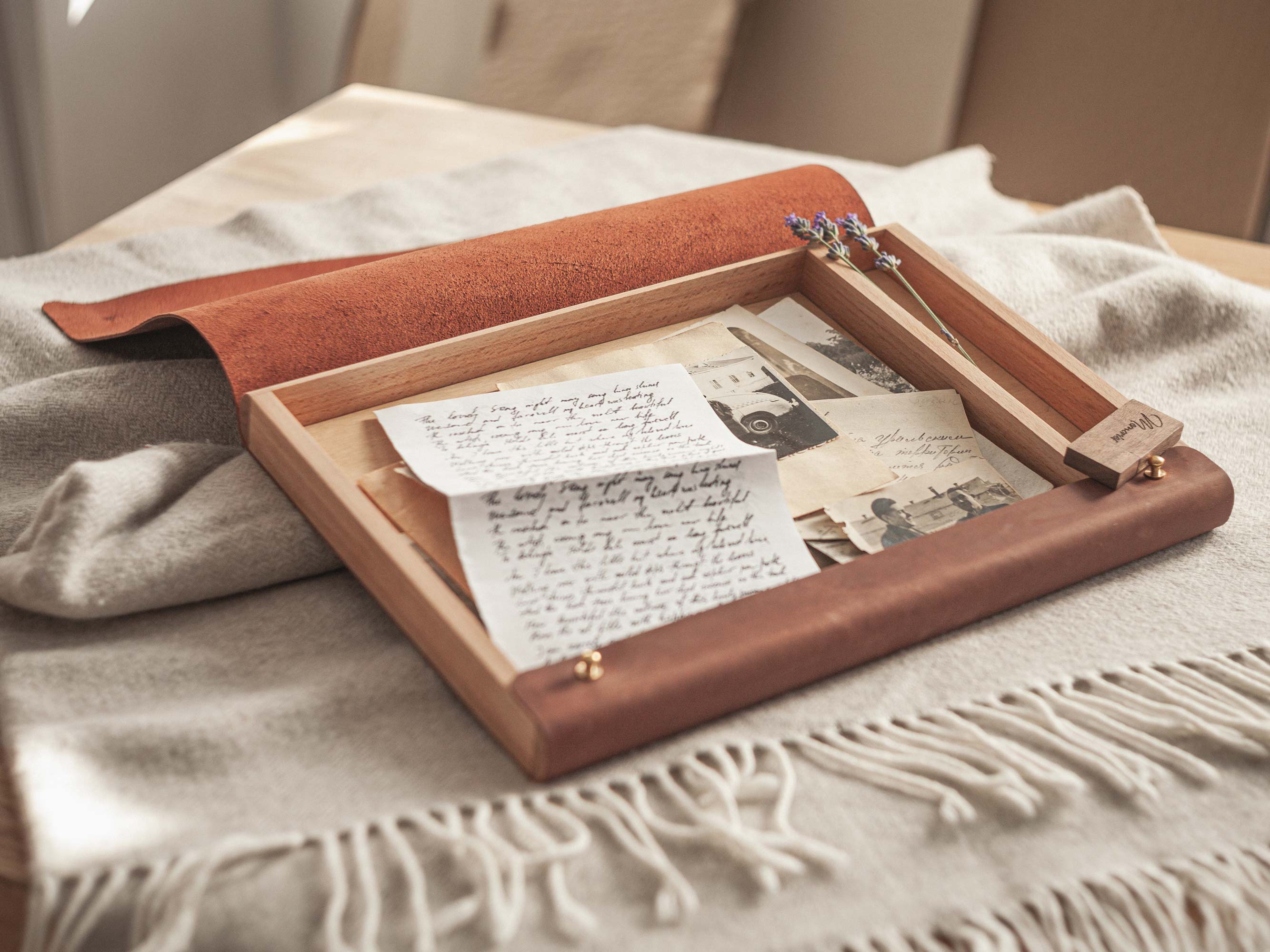 Leather Letter Box – A Timeless Home for Your Memories