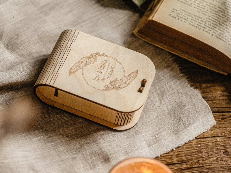 Cork USB Flash Drive 3.0 with Personalized Maple Wooden Box