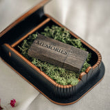 Elegant Wedding USB Box with Optional Personalized Wooden Flash Drive - NZHANDICRAFT