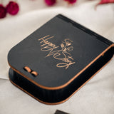 Elegant Wedding USB Box with Optional Personalized Wooden Flash Drive - NZHANDICRAFT
