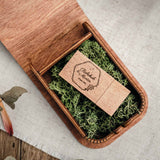 Gift Personalized Box with USB Flash Drive for Wedding Clients - NZHANDICRAFT