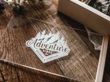 Gift for Wedding Couple - Personalized Wooden Photo Box with USB 3.0 Flash Drive - NZHANDICRAFT