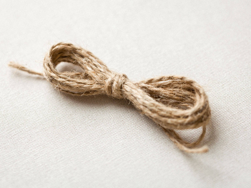 Natural Jute Twine for Wedding Photography and Elegant Packaging