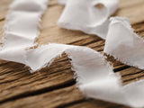 Natural Linen Ribbon - Elegant Add-On for Wedding Photo Bundling and Decor