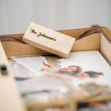 Natural Wooden Photo Box – Personalized Gift for Families & Friends - NZHANDICRAFT