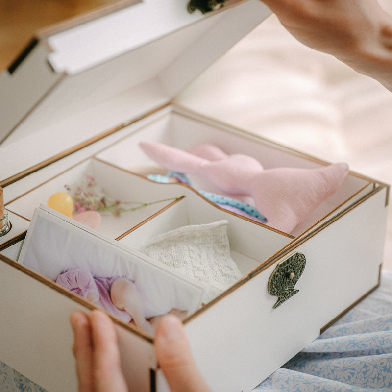 Personalized Baby Memory Box - Cherish Every Moment - nzhandicraft
