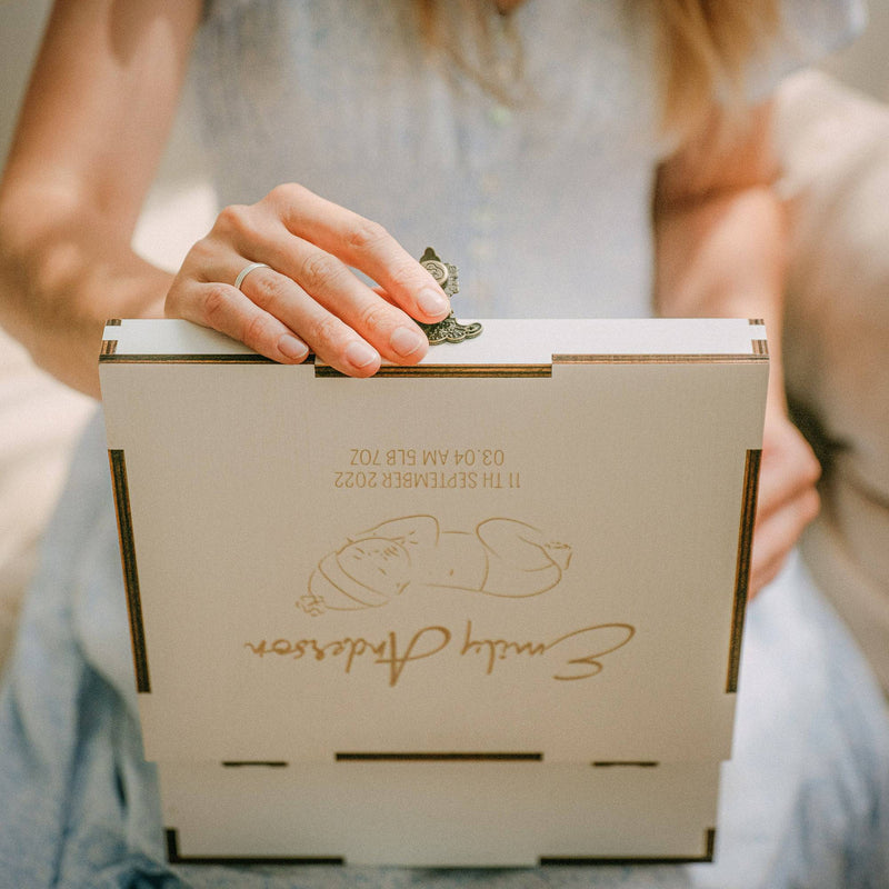 Personalized Baby Memory Box - Cherish Every Moment