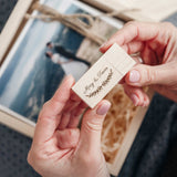 Personalized Wedding Photo Box with USB, Wooden Memory Storage Box (Copy) - NZHANDICRAFT