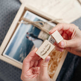 Personalized Wedding Photo Box with USB, Wooden Memory Storage Box (Copy) - NZHANDICRAFT