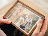 Photo Storage Box with Acrylic Lid – Holds 250 Photos – Optional USB 3.0 Flash Drive - NZHANDICRAFT
