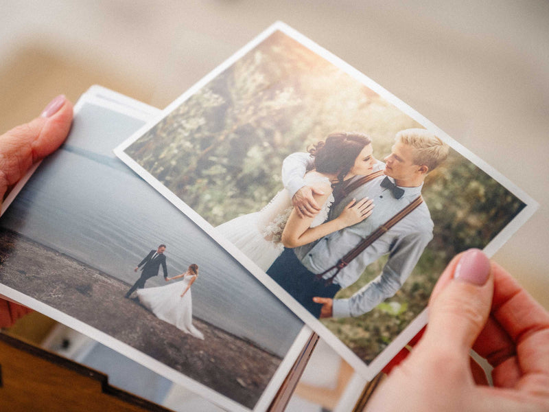 Photo Storage Box with Acrylic Lid – Holds 250 Photos – Optional USB 3.0 Flash Drive - NZHANDICRAFT