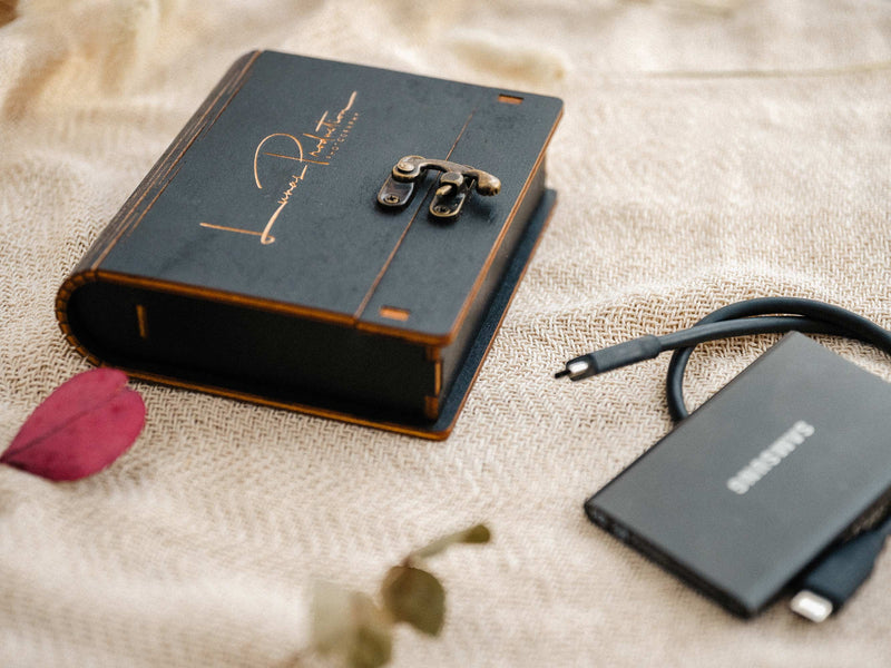 Personalized SSD Drive Box – Secure, Stylish, and Customizable Storage Solution - NZHANDICRAFT