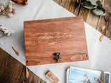 Wooden Photo Box with USB Slot – Personalized Gift for Any Occasion - NZHANDICRAFT