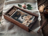Cadeau de mariage pour couple - Boîte photo en bois, cadeau pour la douche nuptiale