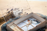 White Wedding Wooden Photo Box with Acrylic Lid