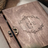 Wood Print Box Wedding Box for Photos Gifts for Clients