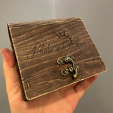 Wooden Personalized Gift Box for Portable External Hard Drive - nzhandicraft