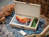 Wooden Photo Box with USB 3.0 Drive – Elegant Storage for Photos and Memories - NZHANDICRAFT