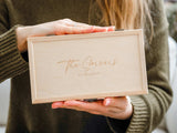 Wooden Photo Box with USB 3.0 Drive – Elegant Storage for Photos and Memories - NZHANDICRAFT