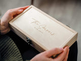 Wooden Photo Box with USB 3.0 Drive – Elegant Storage for Photos and Memories - NZHANDICRAFT