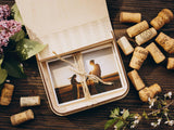 Wooden Photo Box for Gift Photos with Engraving Design - "Budva" - nzhandicraft
