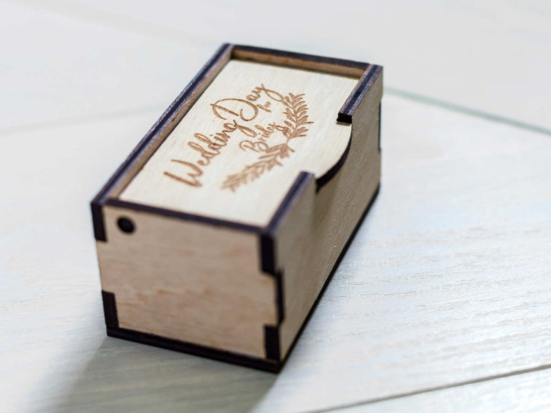 USB Packaging Box with Wooden USB 3.0 Flash Drive - "sMini Maple" - nzhandicraft