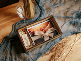 In Memory Gift Photo Box for Prints and USB Flash Drive - nzhandicraft